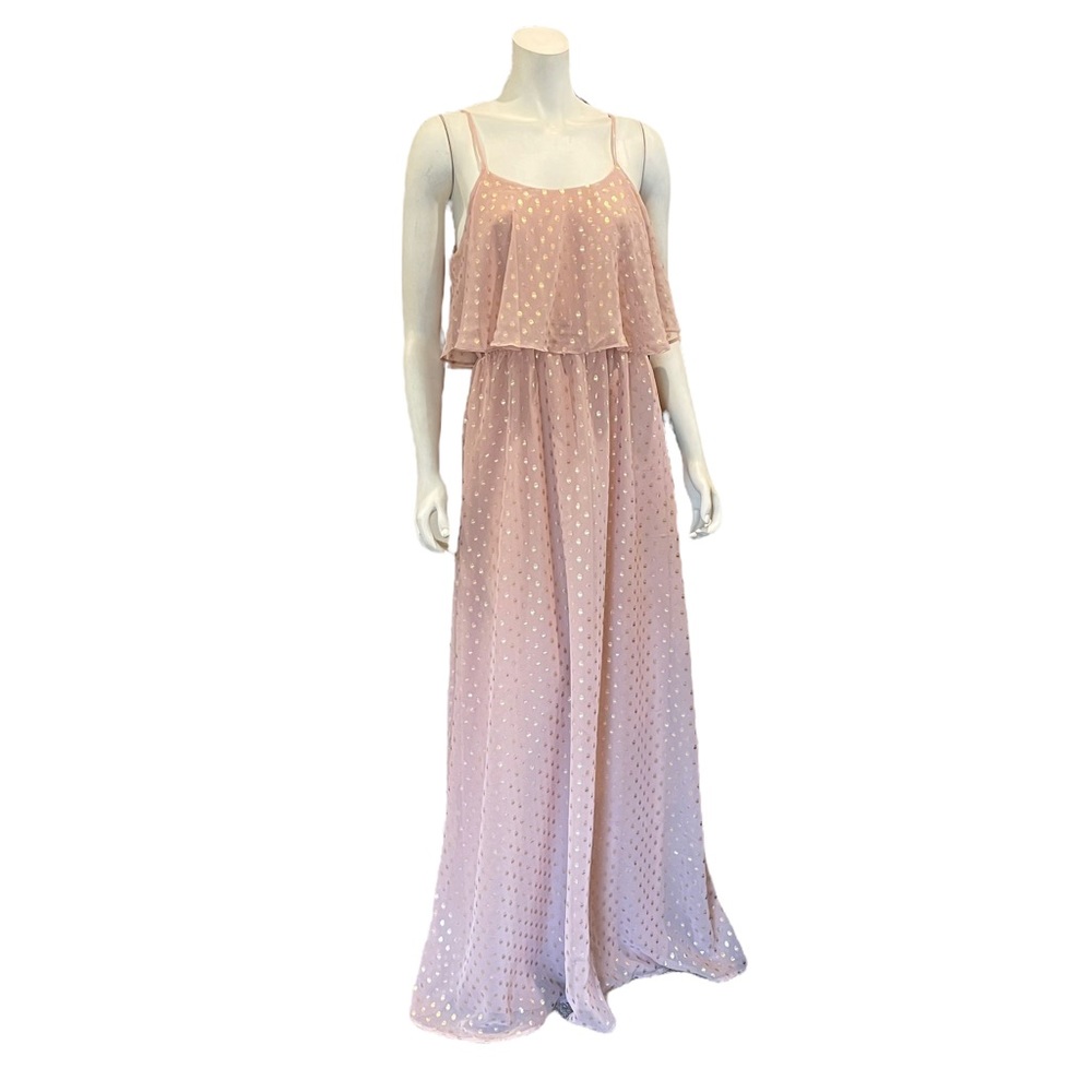 NEW Lulu’s I’m Yours Polka Dot Maxi Dress